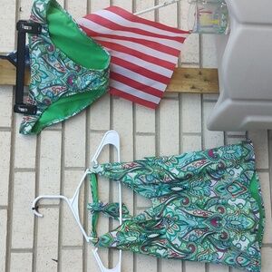 Green (Paisley) Swimsuit